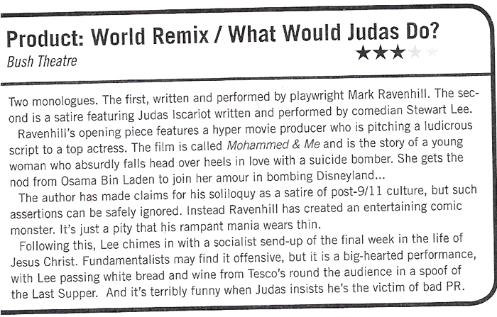 Product / What Would Judas Do? ★★★