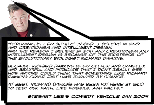 Stewart Lee - on Richard Dawkins - Jan '09