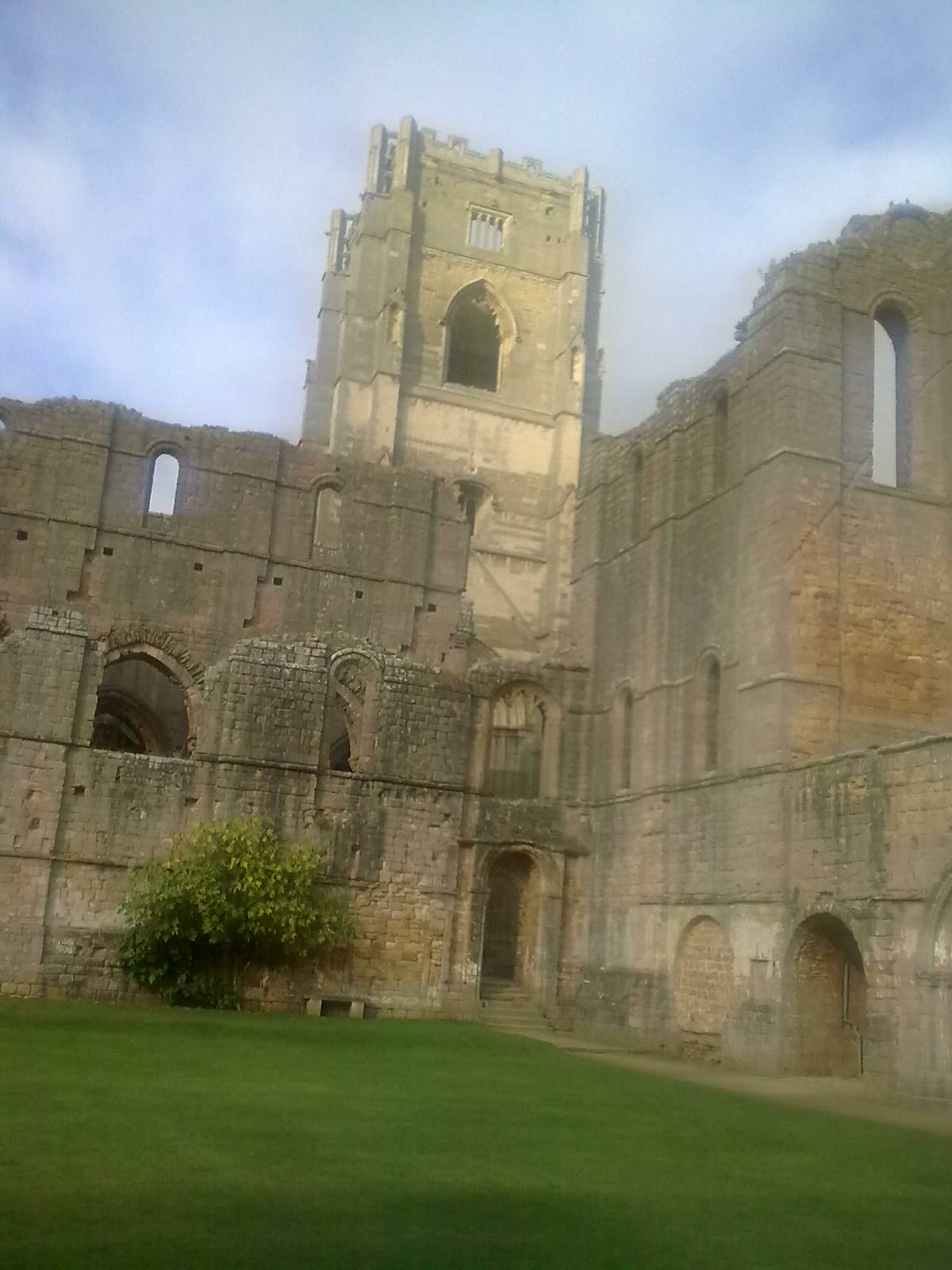 Fountains Abbey, Yorkshire.