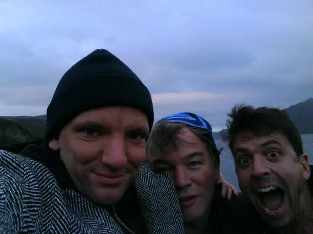 Visiting Loch Ness with Henning Wehn & Omri Vitis.