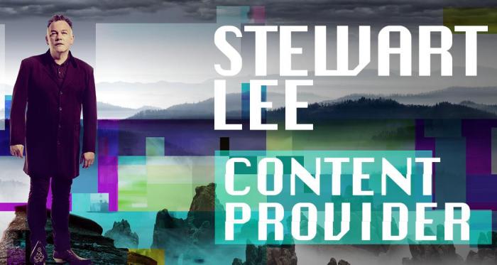 Stewart Lee - Content Provider, National Tour 2016 - 2018.