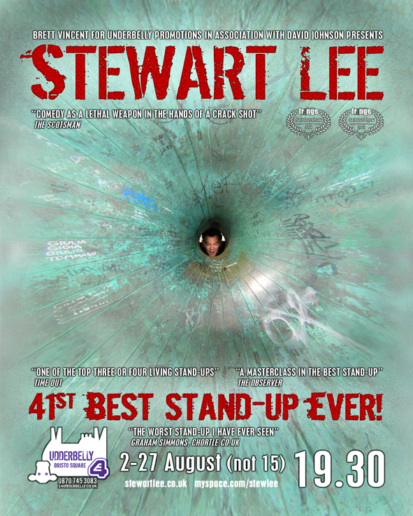 41st Best Standup Ever! - 41st Best Stand Up Edinburgh Flyer