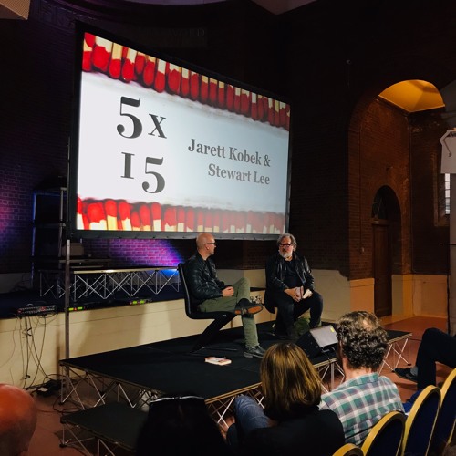 5×15 event, Interviewing Jarett Kobek