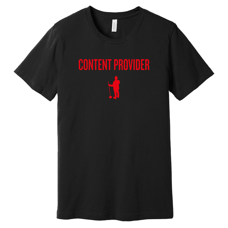 Content Provider T Shirt