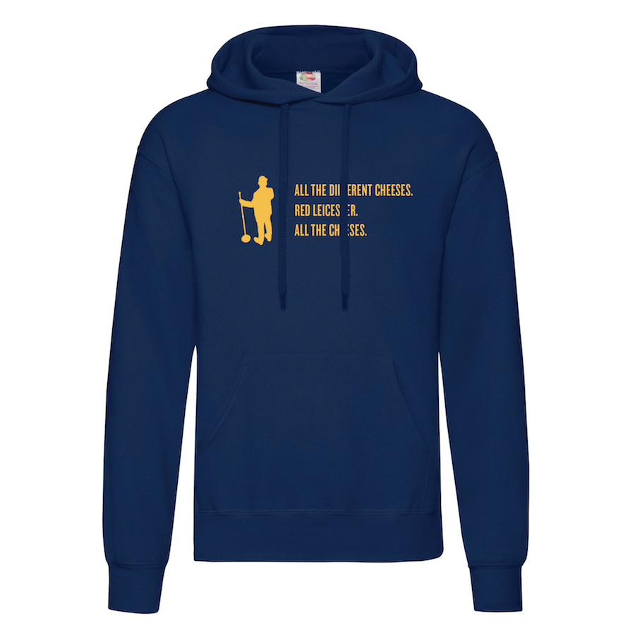 Cheeses Blue / Yellow Hoodie